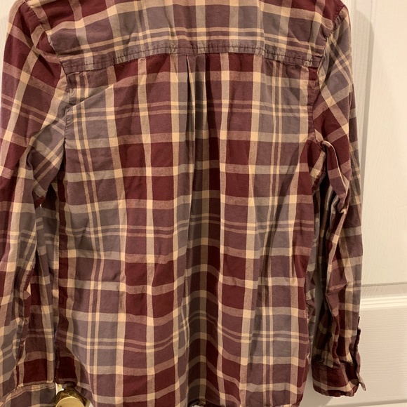Maroon flannel - Picture 2 of 2